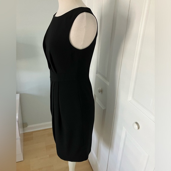 HOBBS London Jolie Black Sheath Dress Size 6 - Picture 8 of 11
